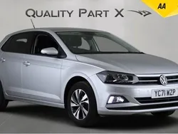 Silver Used 2021 VW Polo Match Hatchback | £12,580 (Good price)