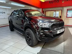 Black Used 2018 Ford Ranger Limited Pickup | £19,995 (Expensive)