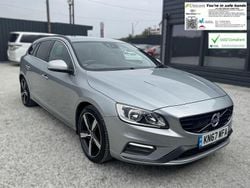 Silver Used 2017 Volvo V60 R-Design Estate | £9,490 (Fair price)