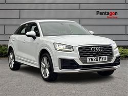 White Used 2020 Audi Q2 S-Line SUV | £14,995 (Fair price)
