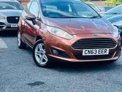 Yellow Used 2013 Ford Fiesta Zetec Hatchback | £2,390 (Super price)