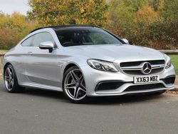 Silver Used 2016 Mercedes C63 AMG Premium Coupe | £32,995 (Good price)