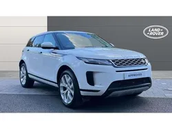 White Used 2021 Land Rover Range Rover evoque SE SUV | £23,129 (Expensive)
