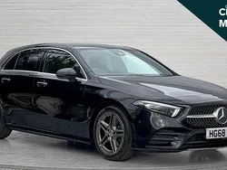 Black Used 2019 Mercedes A180 AMG Line Premium Plus Hatchback | £17,500 (Fair price)