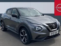 Grey Used 2021 Nissan Juke Tekna SUV | £14,606 (Fair price)