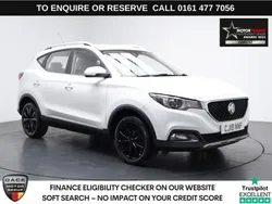 White Used 2019 MG ZS Excite Sedan | £9,480 (Fair price)