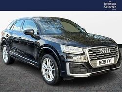 Black Used 2018 Audi Q2 S-Line SUV | £12,982 (Fair price)