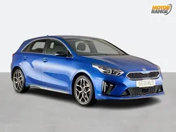 Blue Used 2021 Kia Ceed GT-Line Hatchback | £12,395 (Fair price)