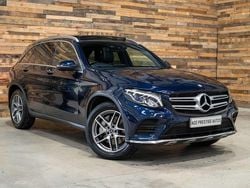 Blue Used 2017 Mercedes GLC250 AMG Line Premium Estate | £18,095 (Fair price)