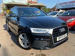 Black Used 2015 Audi Q3 S-Line SUV | £10,499 (A bit pricey)