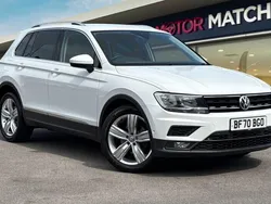 White Used 2020 VW Tiguan Match SUV | £17,554 (Super price)