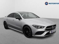 Silver Used 2023 Mercedes CLA220 AMG Line Premium Plus Sedan | £27,799 (Fair price)