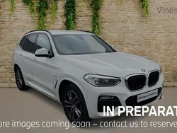 White Used 2018 BMW X3 M Sport SUV | £20,674 (A bit pricey)