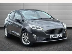 Grey Used 2017 Ford Fiesta Titanium Hatchback | £7,950 (Fair price)