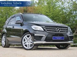 Black Used 2014 Mercedes ML63 AMG AMG SUV | £22,489