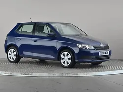 Blue Used 2018 Skoda Fabia Hatchback | £7,498 (Good price)