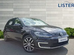 Deep black Used 2019 VW e-Golf Hatchback | £10,890 (Fair price)