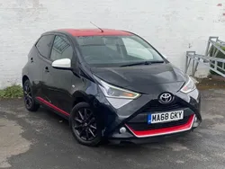 Black Used 2018 Toyota Aygo x-press Hatchback | £8,695 (Good price)
