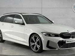 White Used 2024 BMW 320 M Sport Estate | £34,940 (A bit pricey)