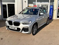 Silver Used 2018 BMW X3 M Sport SUV | £21,195 (Good price)