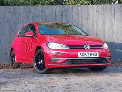 Red Used 2017 VW Golf VII SE Hatchback | £9,298 (Fair price)