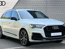White Used 2022 Audi Q7 Black Edition SUV | £44,758 (Good price)