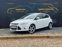 White Used 2013 Ford Focus Titanium X Hatchback | £6,990 (A bit pricey)