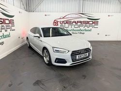 White Used 2017 Audi A5 Sportback Sport Hatchback | £14,299 (Fair price)