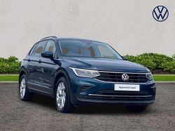 Blue Used 2022 VW Tiguan Life SUV | £18,490 (Fair price)