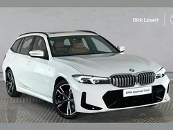 White Used 2025 BMW 320 M Sport Estate | £35,500 (A bit pricey)