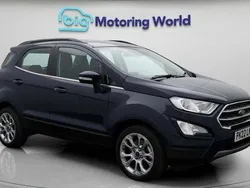 Blue Used 2022 Ford Ecosport Titanium SUV | £12,800 (Fair price)