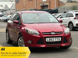 Red Used 2013 Ford Focus Titanium Hatchback | £3,995 (Fair price)