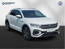 White Used 2024 VW T-Roc R-line SUV | £29,990 (A bit pricey)
