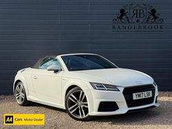 White Used 2017 Audi TT Roadster S-Line Cabriolet | £14,699