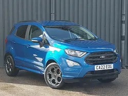 Blue Used 2022 Ford Ecosport ST-Line SUV | £14,298 (A bit pricey)