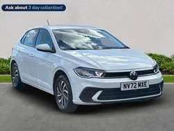 White Used 2023 VW Polo Life Hatchback | £16,229 (Good price)