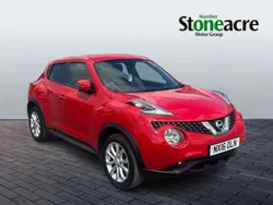 Red Used 2016 Nissan Juke Tekna SUV | £5,499 (Fair price)