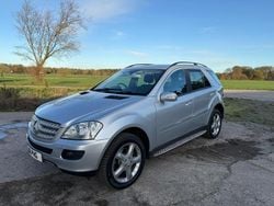 Silver Used 2007 Mercedes ML280 Edition SUV | £3,649 (Fair price)