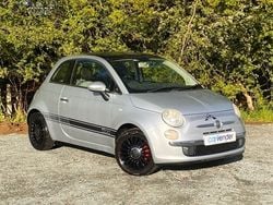 Silver Used 2010 Fiat 500 Lounge Hatchback | £2,750 (Fair price)