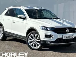 White Used 2021 VW T-Roc SEL SUV | £17,981 (Good price)