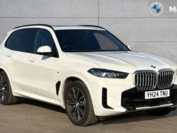 Alpine white Used 2024 BMW X5 M Sport SUV | £61,921 (Good price)