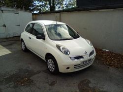 White Used 2009 Nissan Micra Visia Hatchback | £1,695 (Fair price)