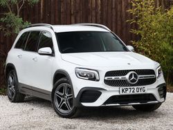White Used 2022 Mercedes GLB200 AMG Line Premium SUV | £29,498 (Fair price)