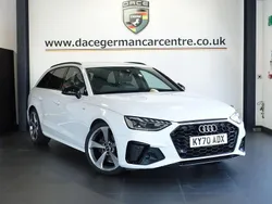 White Used 2020 Audi A4 Black Edition Estate | £20,749 (Fair price)