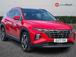 Red Used 2021 Hyundai Tucson Ultimate SUV | £22,340 (Fair price)