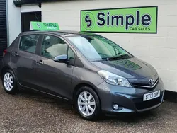 Grey Used 2013 Toyota Yaris Hatchback | £5,789 (Fair price)