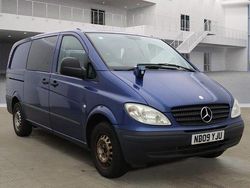Blue Used 2009 Mercedes Vito Van | £4,495 (Super price)