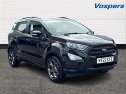 Black Used 2022 Ford Ecosport ST-Line SUV | £14,900 (Fair price)