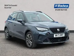 Magnetic grey with black roof Used 2021 Seat Arona SE Technology SUV | £14,250 (Fair price)