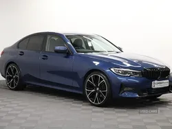Blue Used 2021 BMW 320e Sport Line Sedan | £18,995 (Fair price)